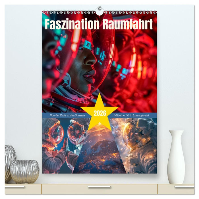 Faszination Raumfahrt (CALVENDO Premium Wandkalender 2026)