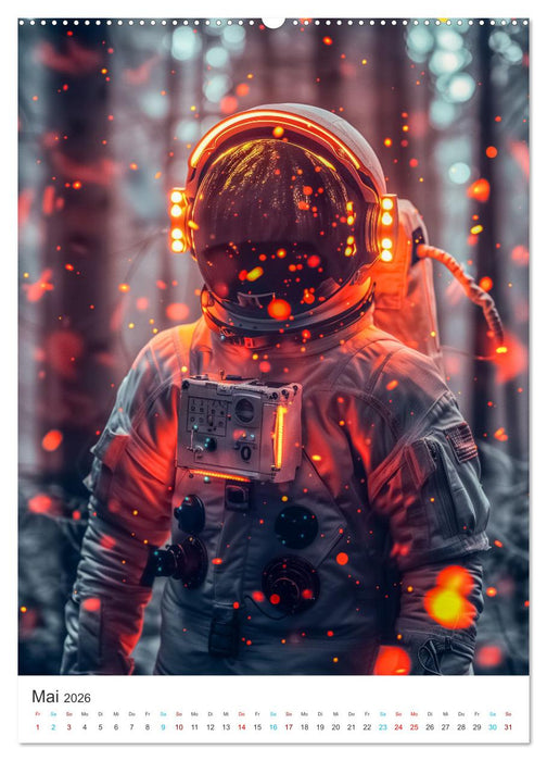 Faszination Raumfahrt (CALVENDO Premium Wandkalender 2026)