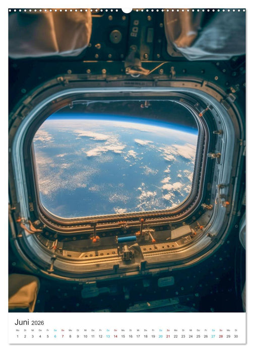 Faszination Raumfahrt (CALVENDO Premium Wandkalender 2026)