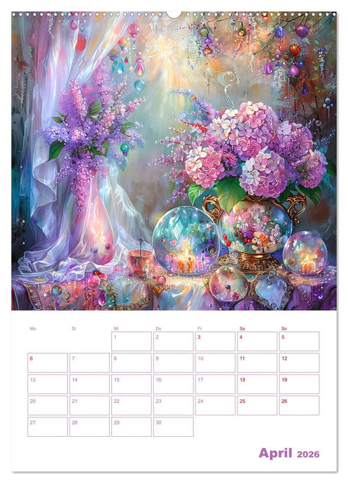 Blumenglanz (CALVENDO Wandkalender 2026)