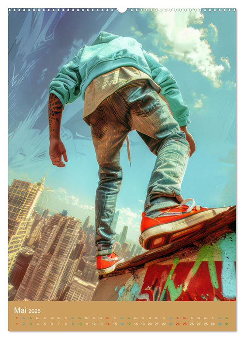 Urbanes Freerunning (CALVENDO Wandkalender 2026)