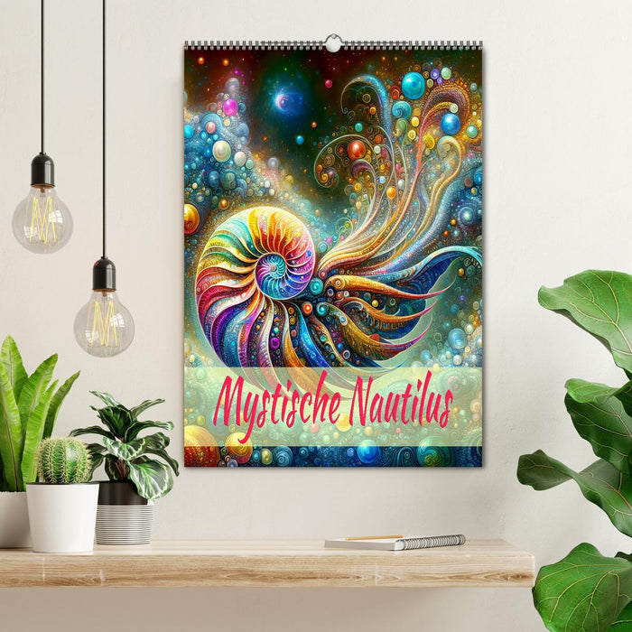 Mystische Nautilus (CALVENDO Wandkalender 2026)