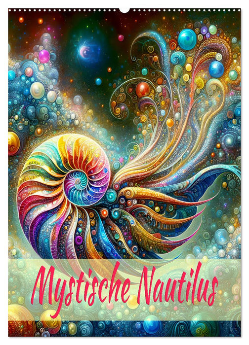 Mystische Nautilus (CALVENDO Wandkalender 2026)