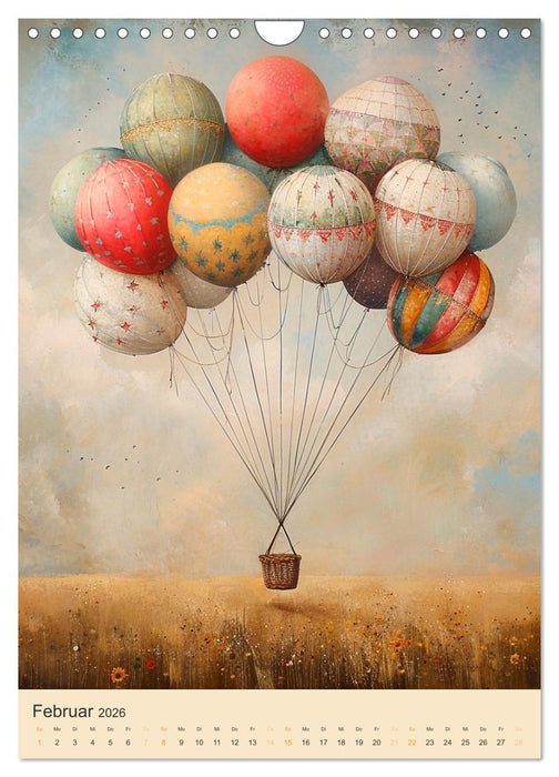 Wenn der Wind dich trägt (CALVENDO Wandkalender 2026)