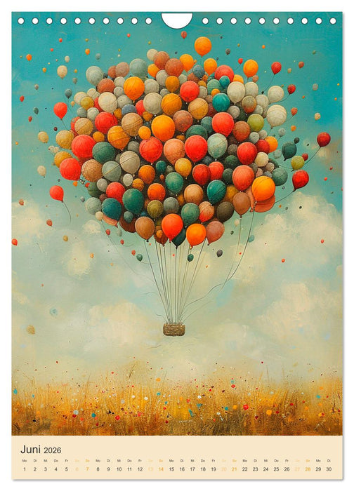 Wenn der Wind dich trägt (CALVENDO Wandkalender 2026)