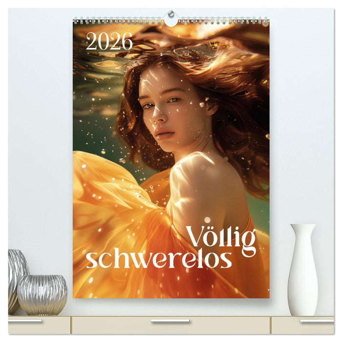 Völlig schwerelos (CALVENDO Premium Wandkalender 2026)