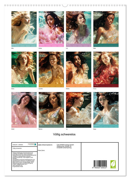 Völlig schwerelos (CALVENDO Premium Wandkalender 2026)