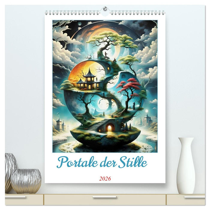 Portale der Stille (CALVENDO Premium Wandkalender 2026)