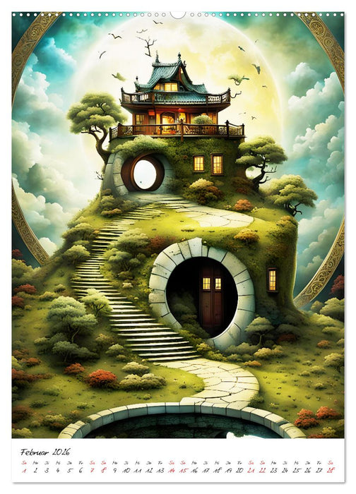 Portale der Stille (CALVENDO Premium Wandkalender 2026)