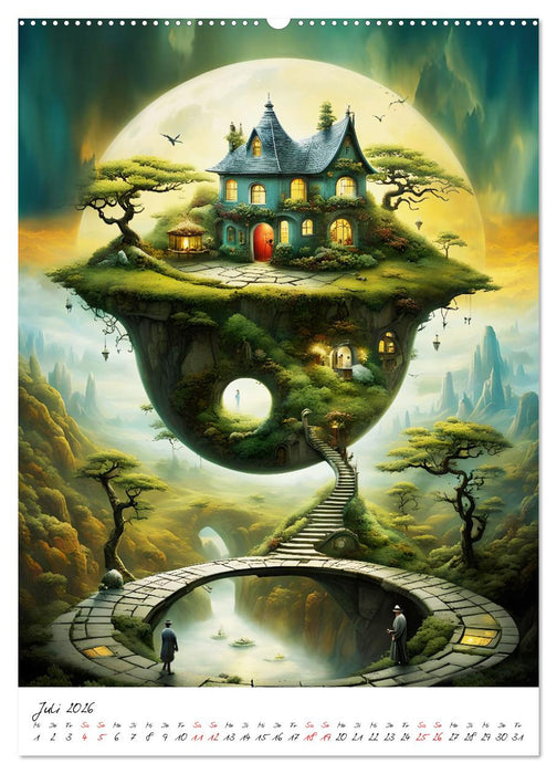 Portale der Stille (CALVENDO Premium Wandkalender 2026)