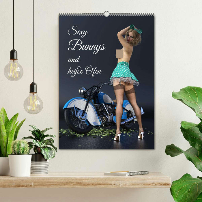 Sexy Bunnys und heiße Öfen (CALVENDO Wandkalender 2026)
