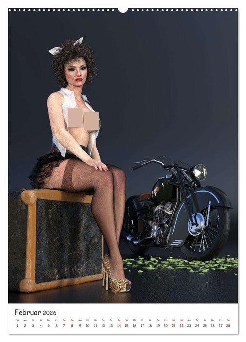 Sexy Bunnys und heiße Öfen (CALVENDO Wandkalender 2026)