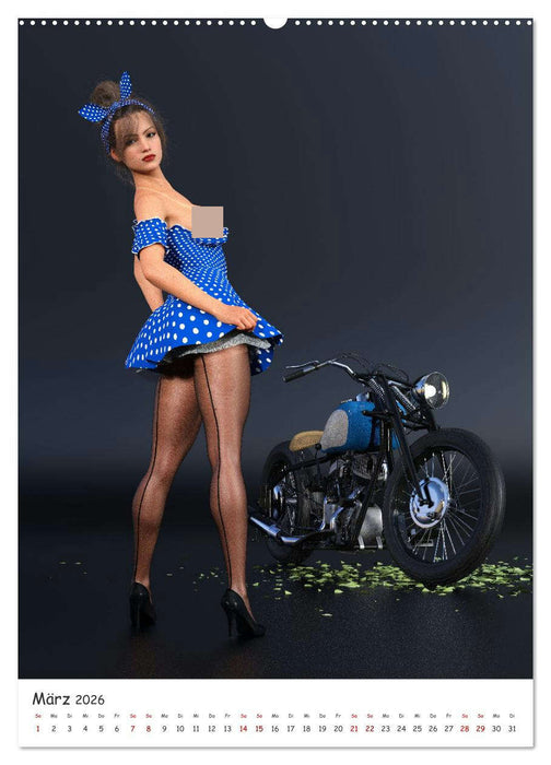 Sexy Bunnys und heiße Öfen (CALVENDO Wandkalender 2026)