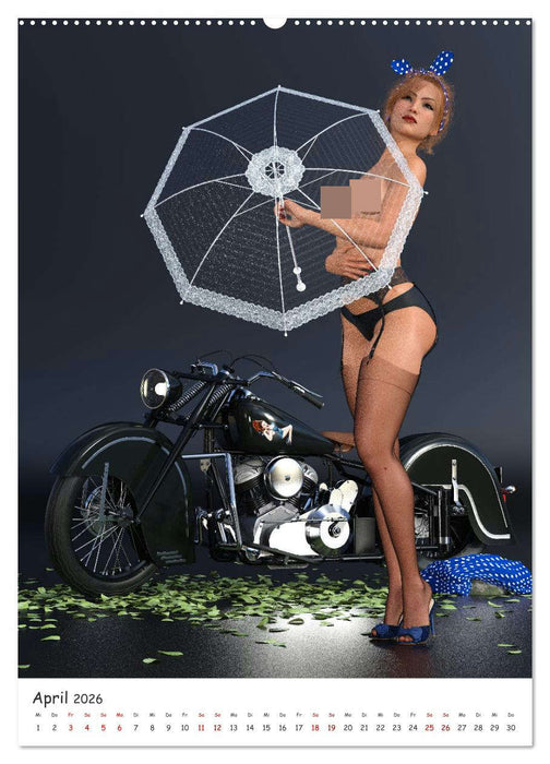 Sexy Bunnys und heiße Öfen (CALVENDO Wandkalender 2026)