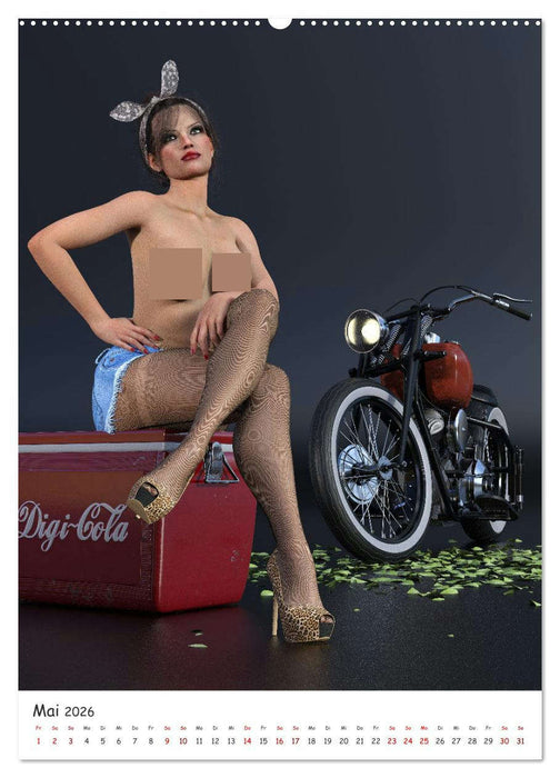 Sexy Bunnys und heiße Öfen (CALVENDO Wandkalender 2026)