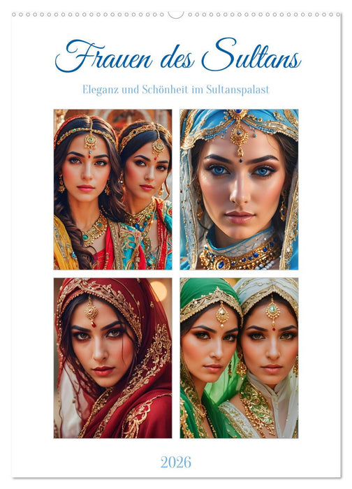 Frauen des Sultans (CALVENDO Wandkalender 2026)