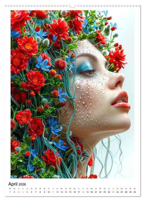 Gesichter Faszination (CALVENDO Wandkalender 2026)