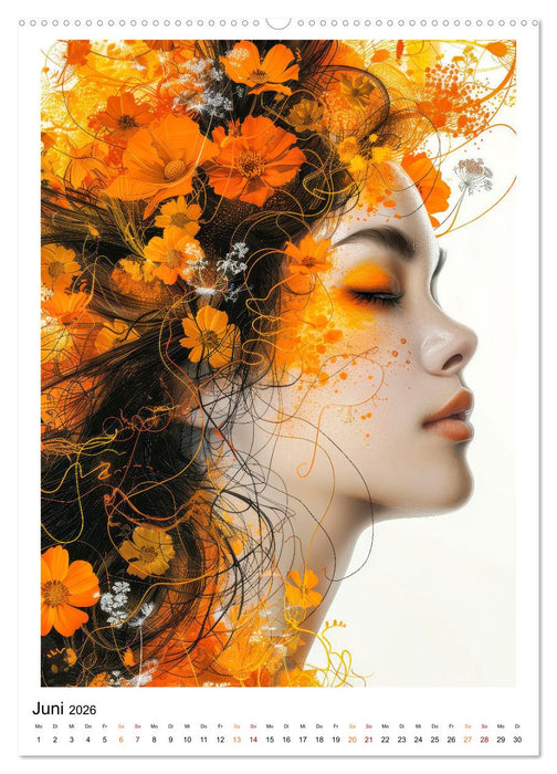 Gesichter Faszination (CALVENDO Wandkalender 2026)