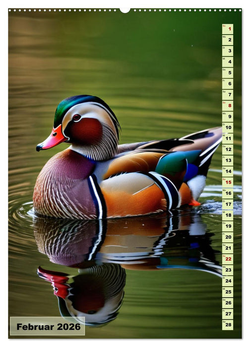 Die buntesten Vögel der Welt (CALVENDO Wandkalender 2026)