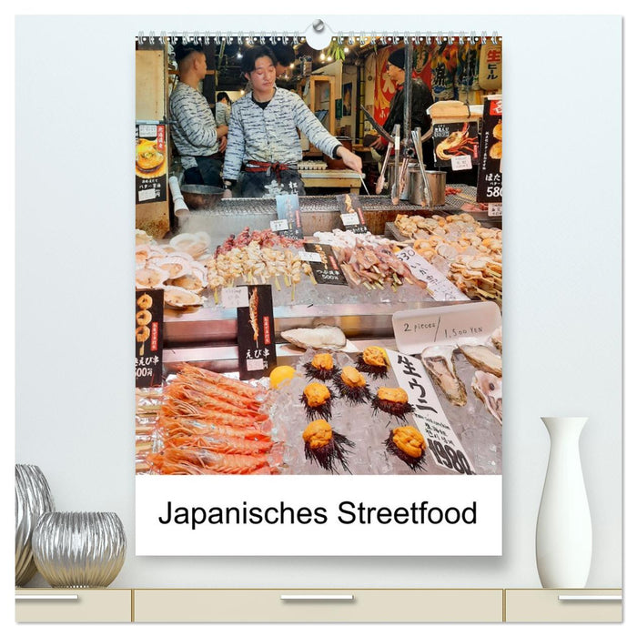 Japanisches Streetfood (CALVENDO Premium Wandkalender 2026)