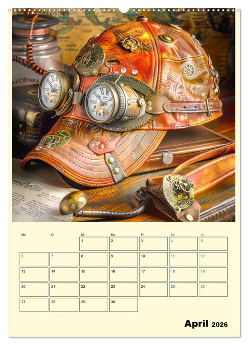 Steampunk Accesoires - Planer (CALVENDO Wandkalender 2026)