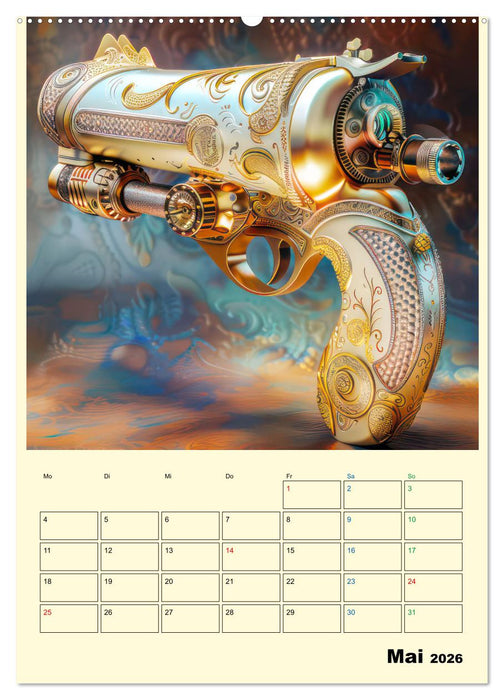 Steampunk Accesoires - Planer (CALVENDO Wandkalender 2026)