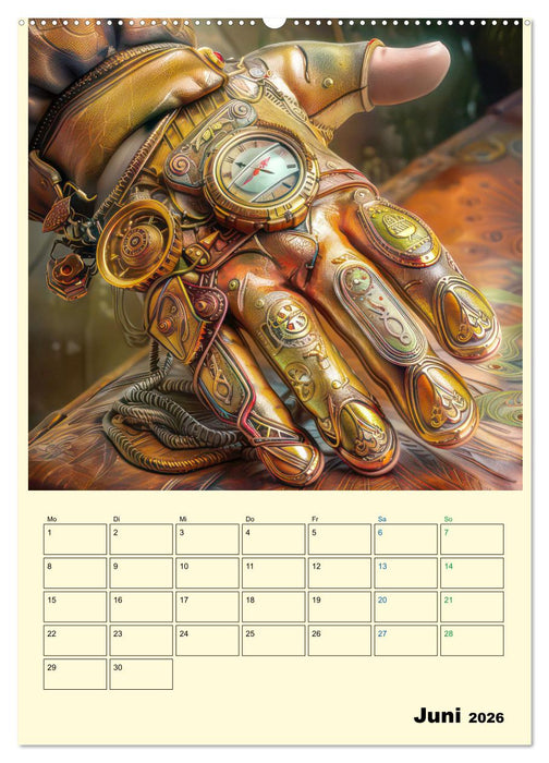 Steampunk Accesoires - Planer (CALVENDO Wandkalender 2026)