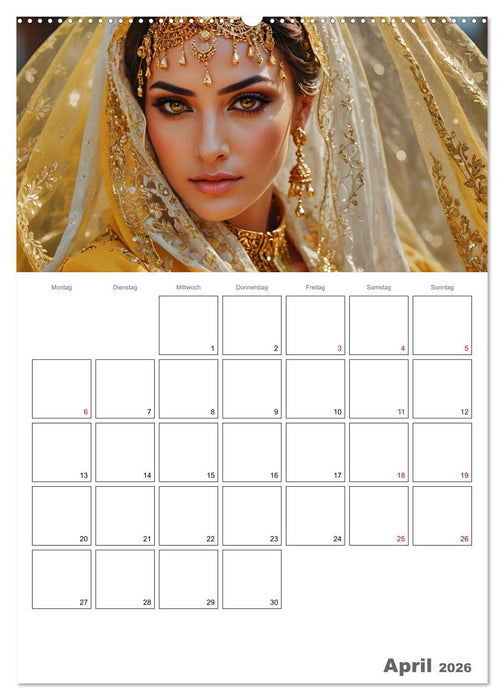 Frauen des Sultans (CALVENDO Premium Wandkalender 2026)