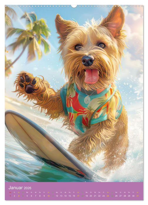 Endlich Ferien - Humorszenen (CALVENDO Wandkalender 2026)