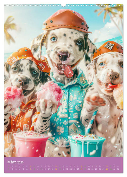 Endlich Ferien - Humorszenen (CALVENDO Wandkalender 2026)