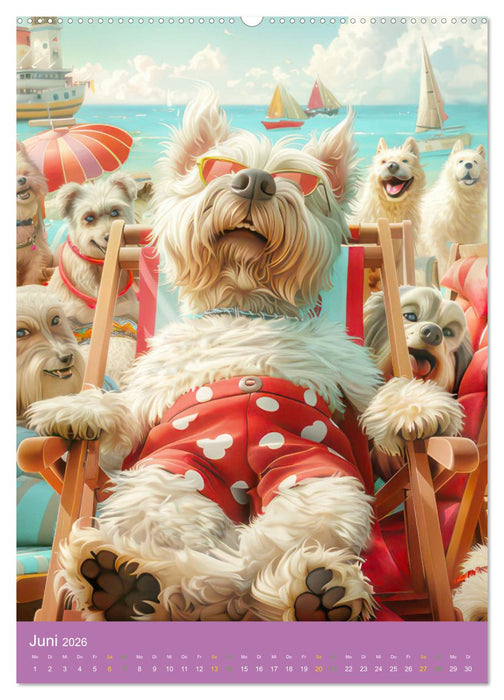 Endlich Ferien - Humorszenen (CALVENDO Wandkalender 2026)