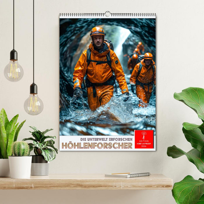 Höhlenforscher - die Unterwelt erforschen (CALVENDO Wandkalender 2026)