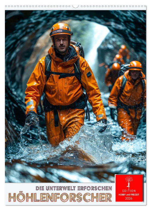 Höhlenforscher - die Unterwelt erforschen (CALVENDO Wandkalender 2026)