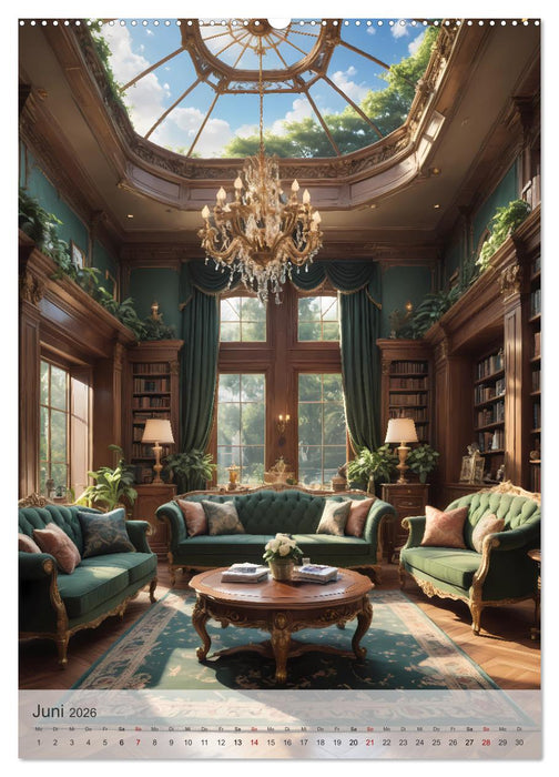 Wohn(t)räume - Wohnzimmer Impressionen (CALVENDO Wandkalender 2026)