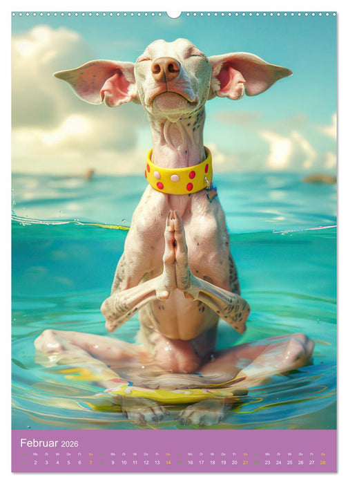 Endlich Ferien - Humorszenen (CALVENDO Premium Wandkalender 2026)