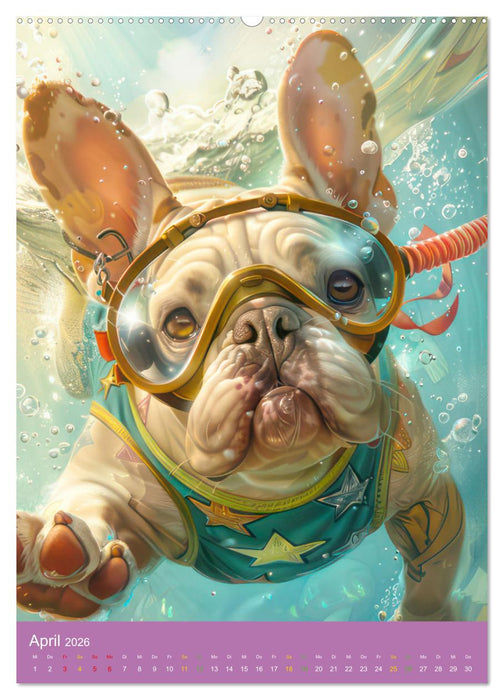 Endlich Ferien - Humorszenen (CALVENDO Premium Wandkalender 2026)