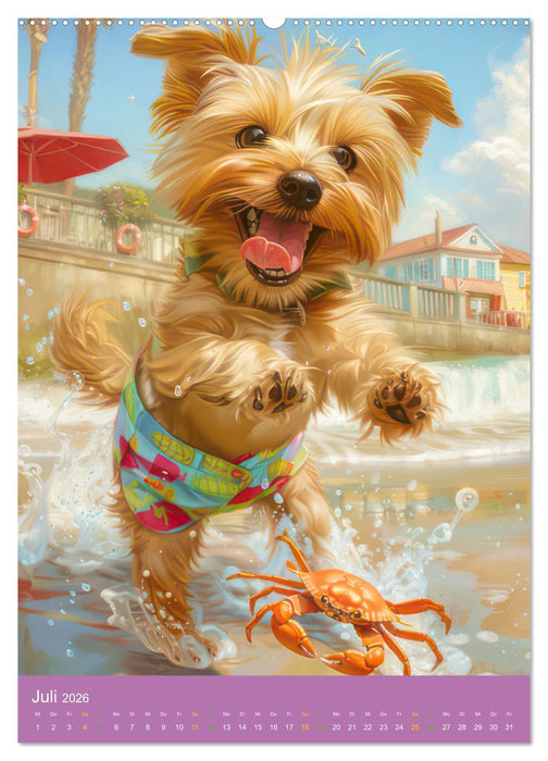 Endlich Ferien - Humorszenen (CALVENDO Premium Wandkalender 2026)