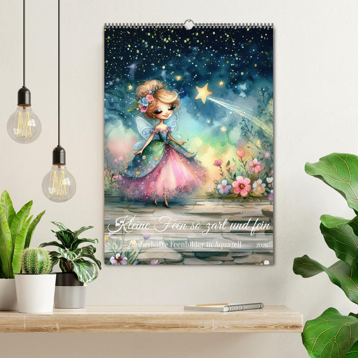 Kleine Feen so zart und fein (CALVENDO Wandkalender 2026)