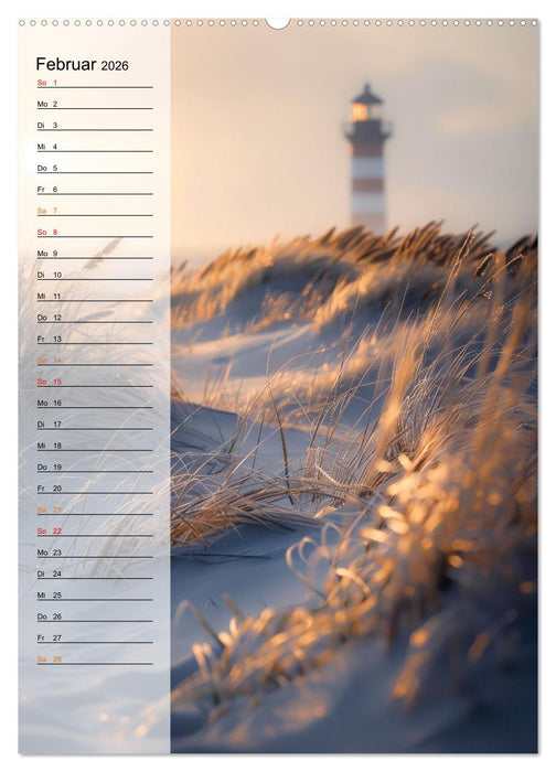Maritim, Deutschlands Küsten (CALVENDO Premium Wandkalender 2026)