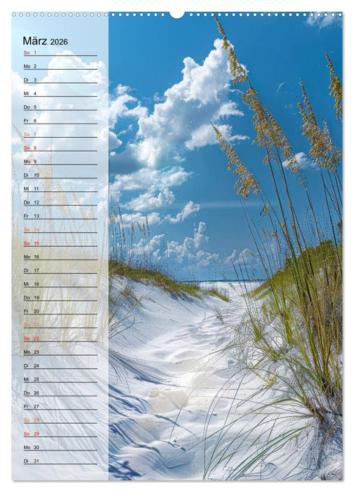 Maritim, Deutschlands Küsten (CALVENDO Premium Wandkalender 2026)