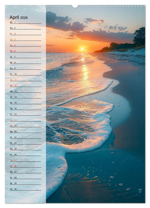 Maritim, Deutschlands Küsten (CALVENDO Premium Wandkalender 2026)