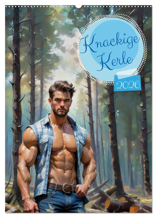 Knackige Kerle (CALVENDO Wandkalender 2026)