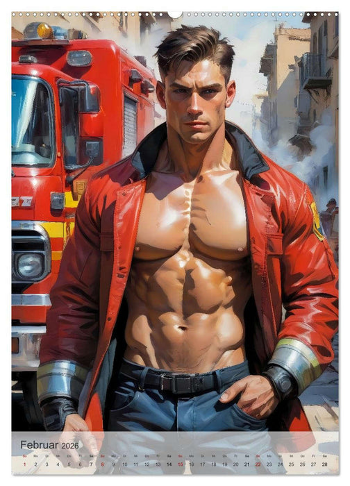 Knackige Kerle (CALVENDO Wandkalender 2026)