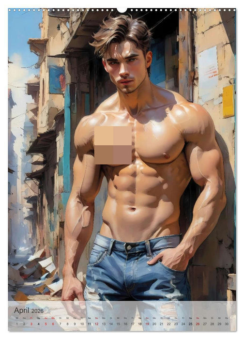 Knackige Kerle (CALVENDO Wandkalender 2026)