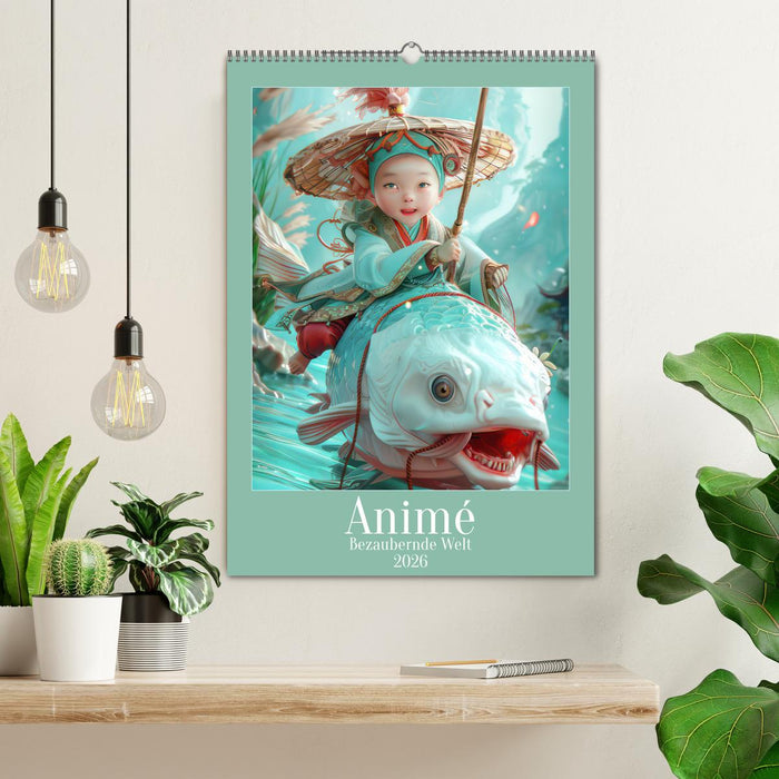 Animé - Bezaubernde Welt (CALVENDO Wandkalender 2026)
