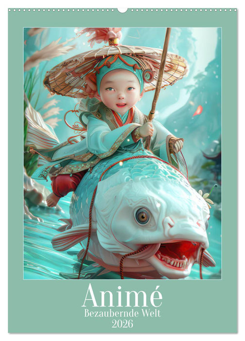 Animé - Bezaubernde Welt (CALVENDO Wandkalender 2026)