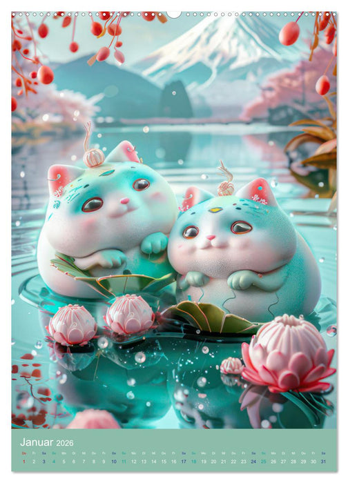 Animé - Bezaubernde Welt (CALVENDO Wandkalender 2026)