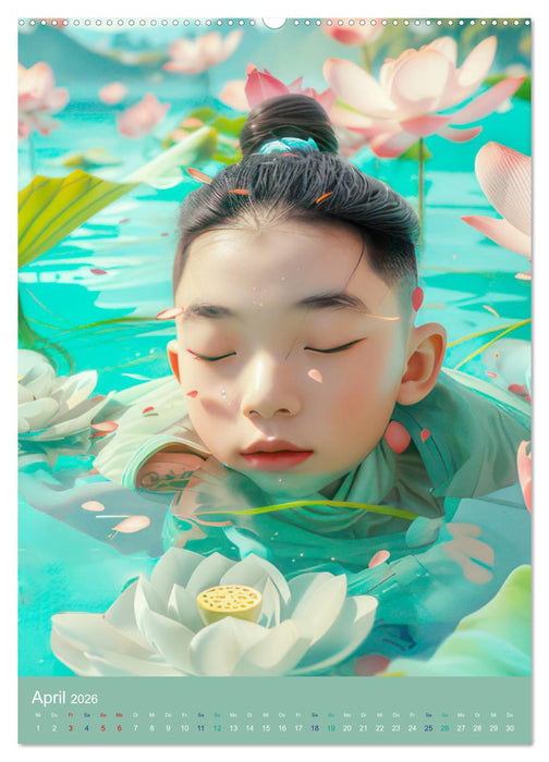 Animé - Bezaubernde Welt (CALVENDO Wandkalender 2026)