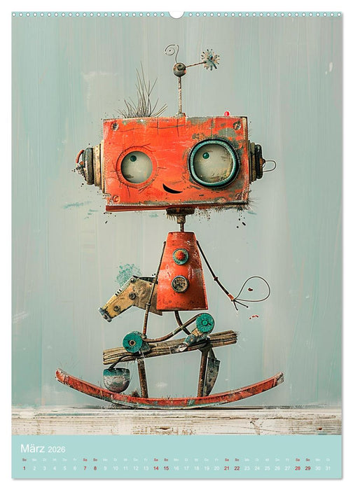 Rosty und seine Freunde (CALVENDO Wandkalender 2026)