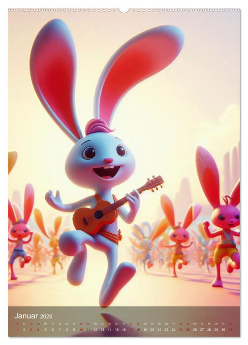 Lieblingskuscheltier - Wenn Kinderträume wahr werden (CALVENDO Wandkalender 2026)